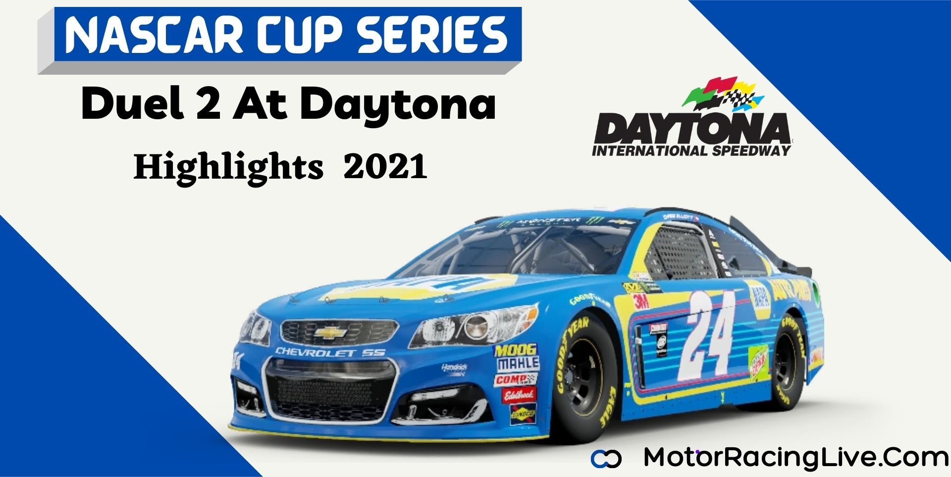 Duel 2 At Daytona Highlights 2021 NASCAR Cup Series
