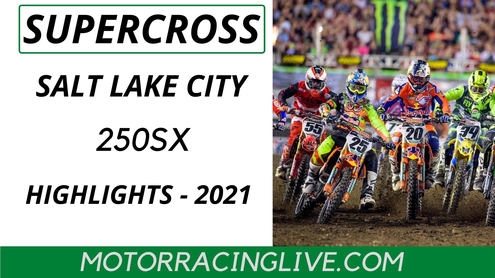 Salt Lake City Round 16 250SX Highlights 2021 Supercross