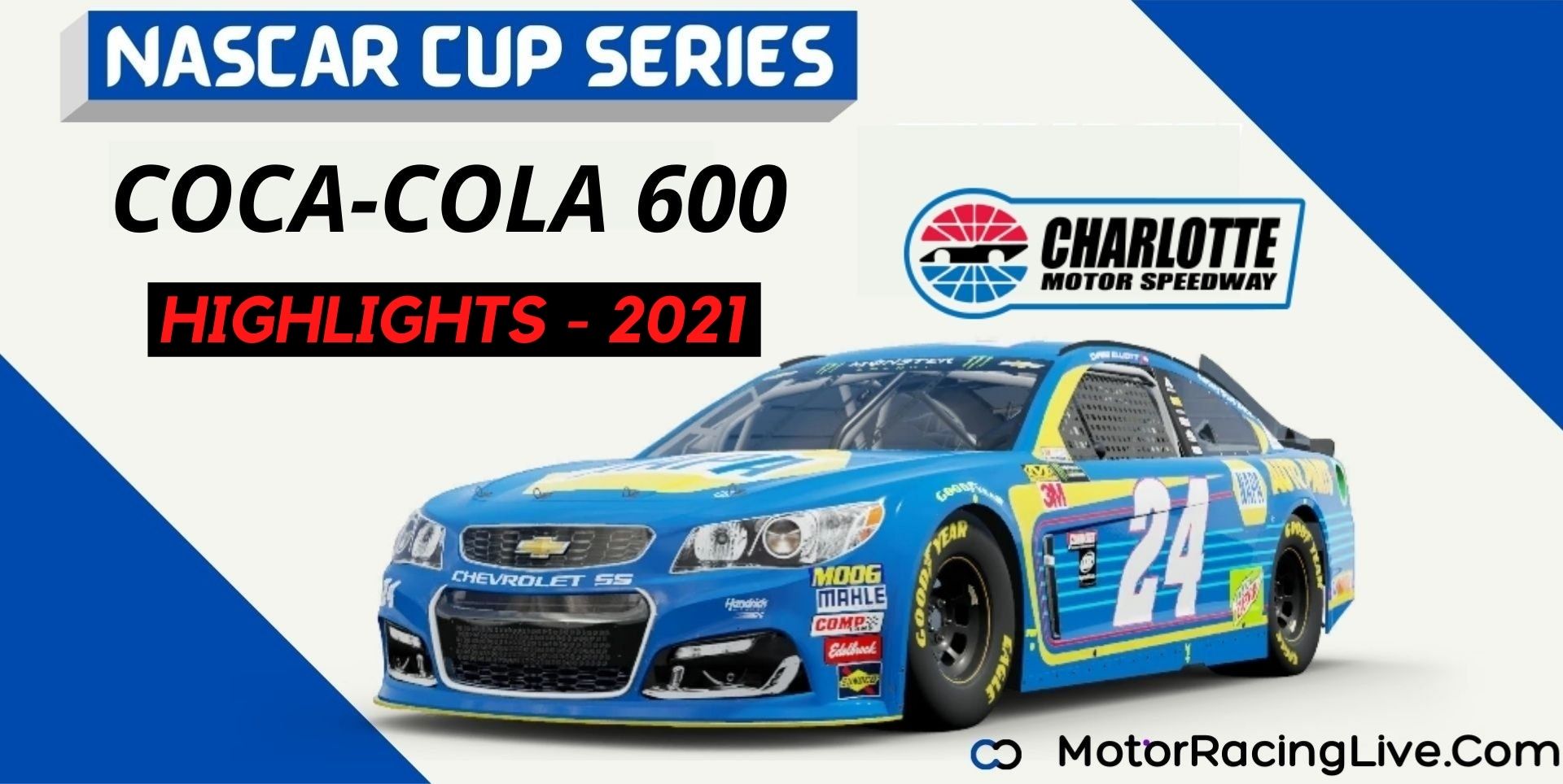 Coca Cola 600 Highlights 2021 NASCAR Cup Series
