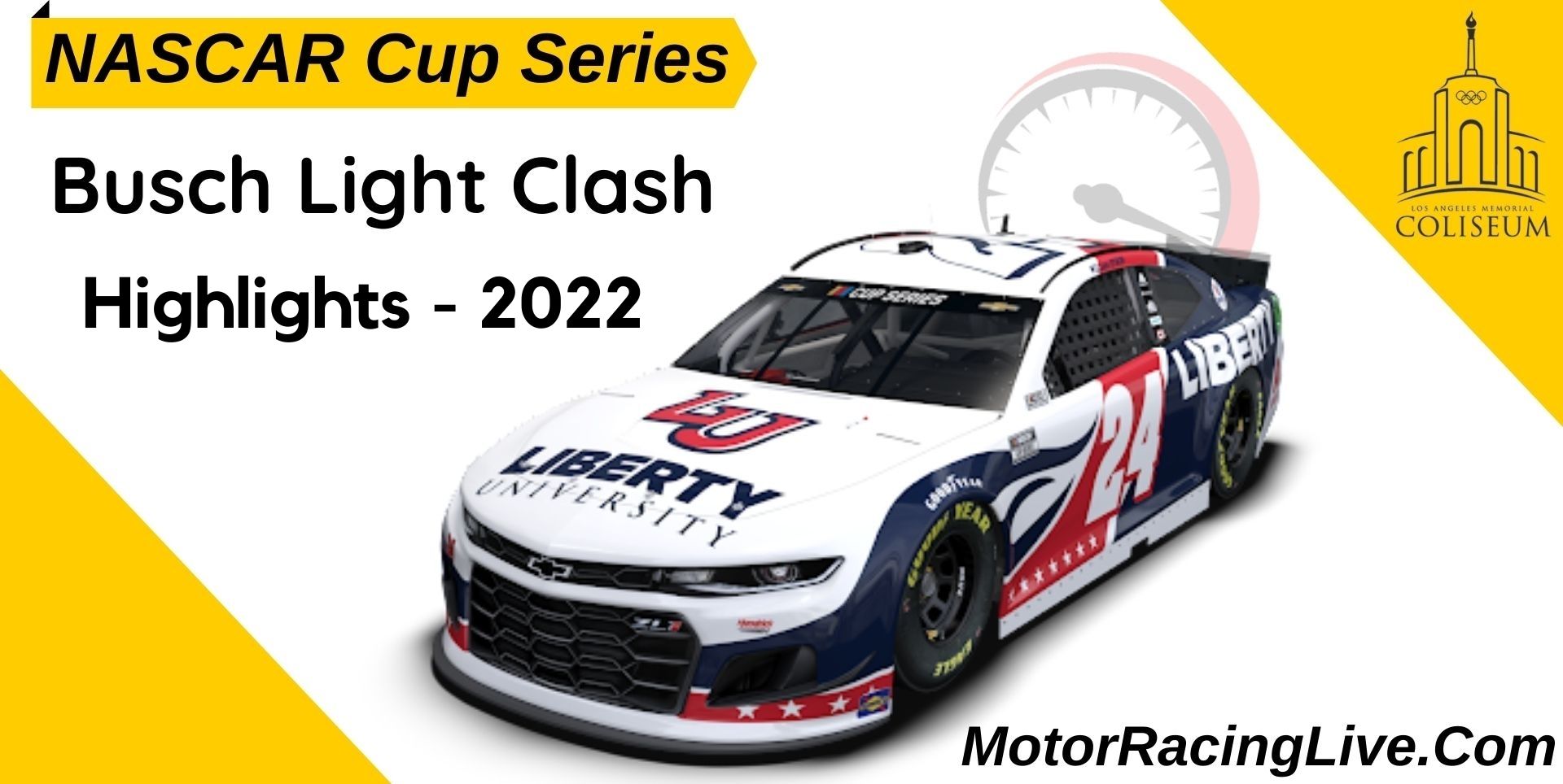 Busch Light Clash Highlights 2022 Nascar Cup Series
