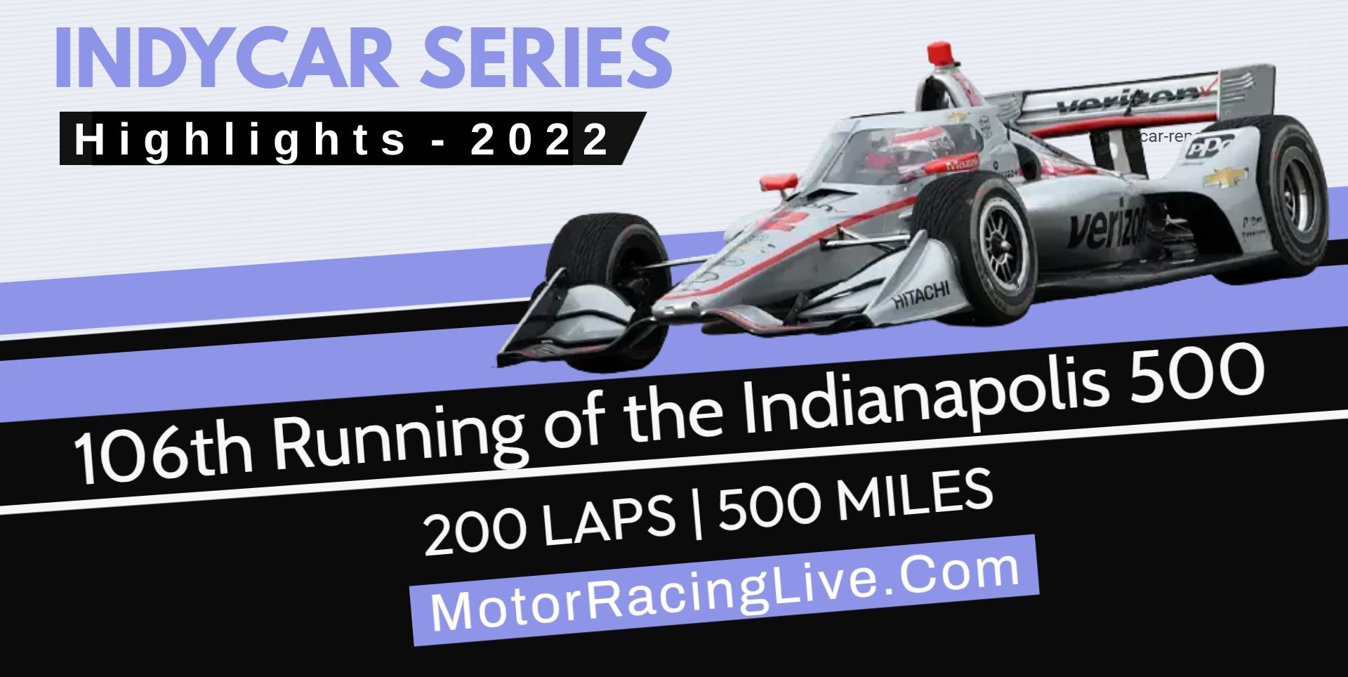 106th Running Of The Indianapolis 500 Highlights 2022 Indycar