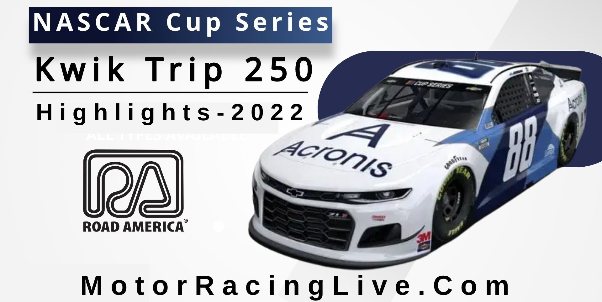 Kwik Trip 250 Highlights 2022 NASCAR Cup