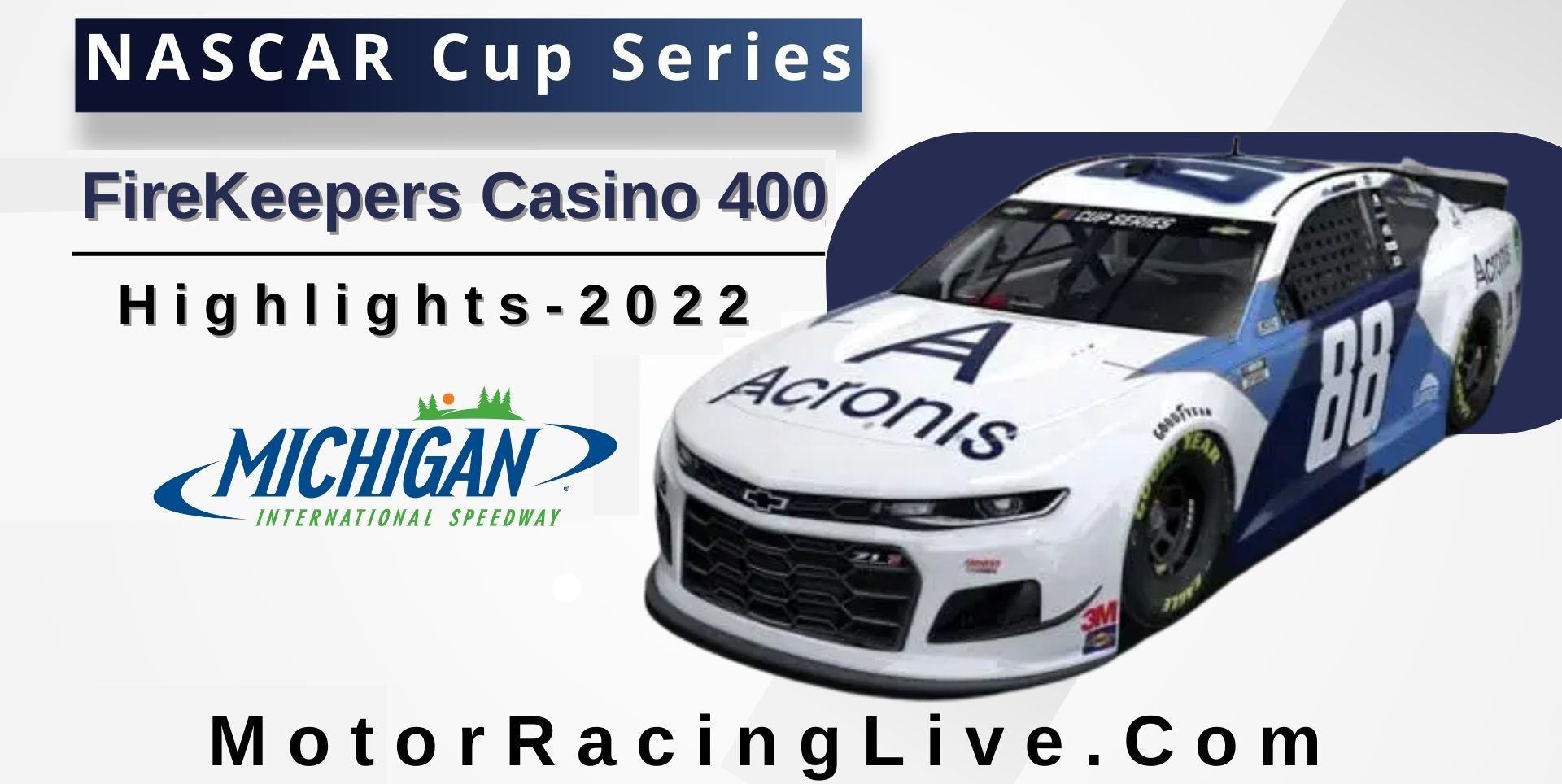 FireKeepers Casino 400 Highlights 2022 NASCAR Cup