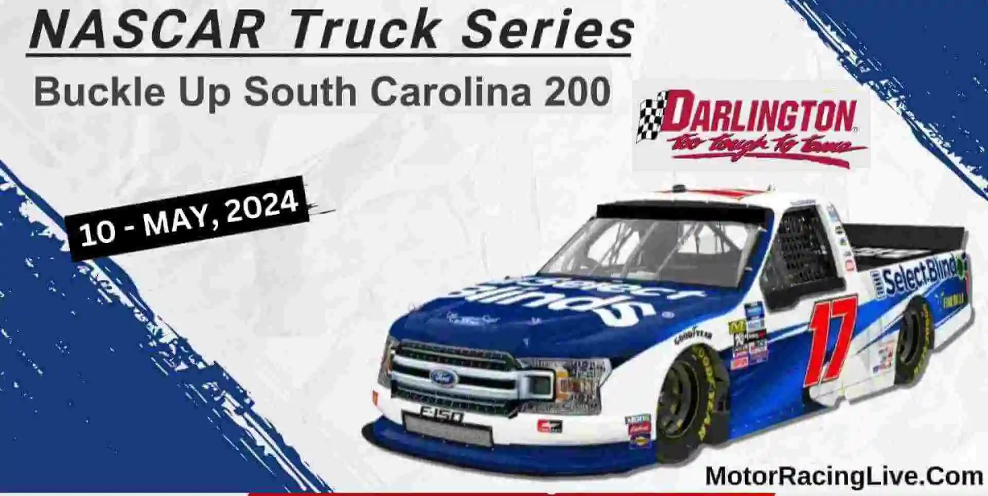 Buckle Up South Carolina 200 Live Stream 2024 | NASCAR Truck Series slider