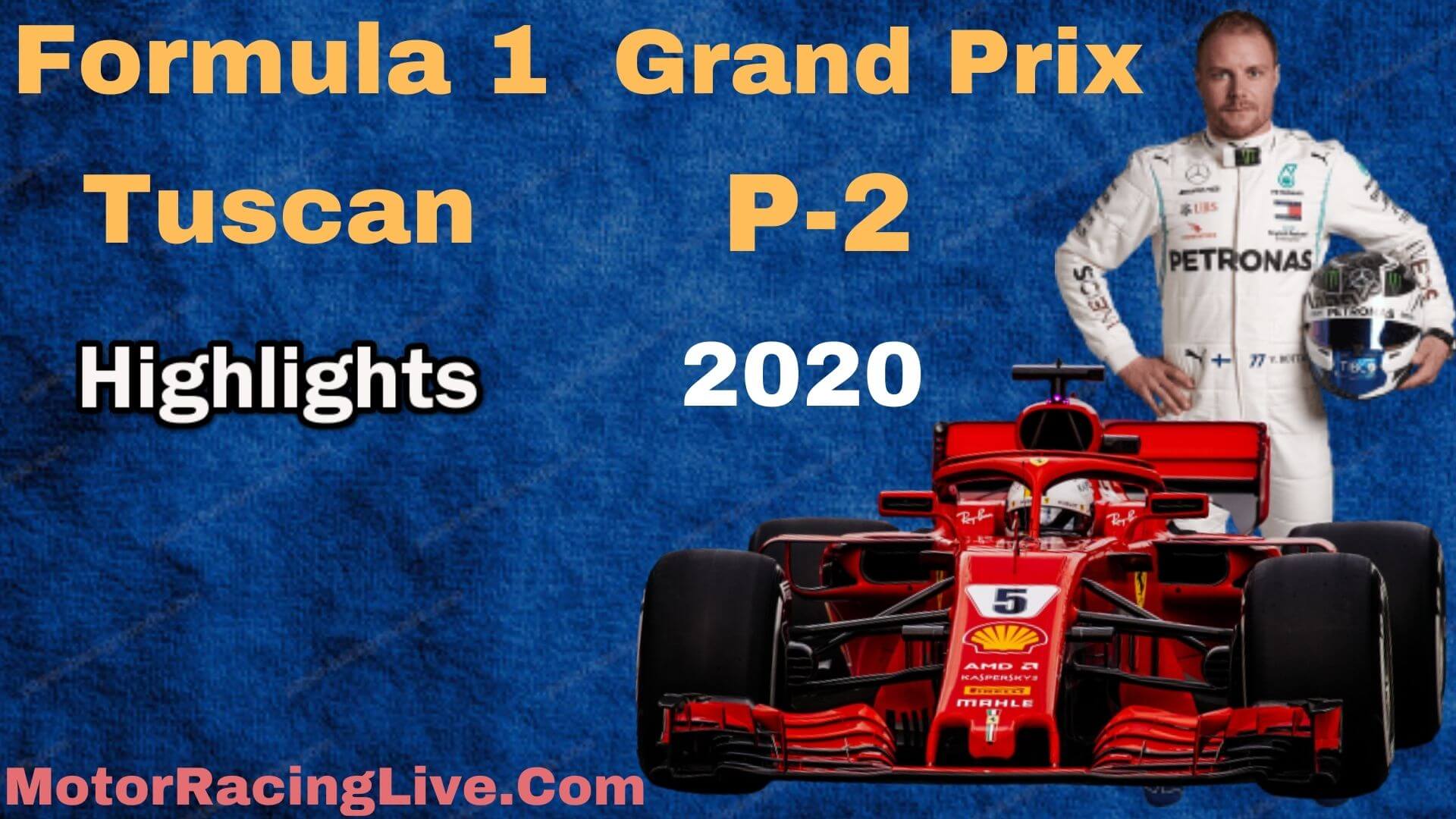 F1 Practice 2 Tuscan GP Race 2020 Highlights