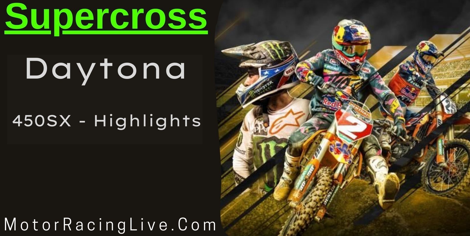 Daytona Round 9 450SX Highlights 2022 Supercross
